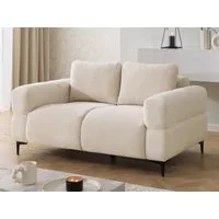 S-Style Möbel 2-Sitzer Sofa Cardea in Bubble-Optik aus weichem Strukturstoff, mit Wellenfederung und hohem Sitzkomfort