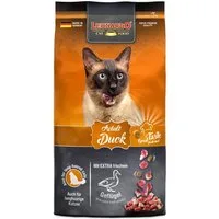 Leonardo Catfood Adult Duck - hochwertiges Trockenfutter mit Chiasaat & Krill, Trockenfutter für: Katzen