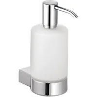 Keuco Seifenspender Plan, aus Metall und Kunststoff, nachfüllbar ca. 250 ml, Ersatz-Pumpe inkl.