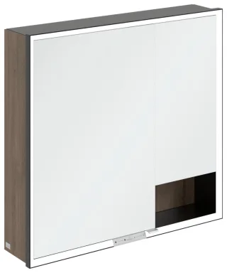 Villeroy & Boch Aufputz-Spiegelschrank My View+ B48180 800x750x168mm m. Bel. Arizona Oak B48180VH