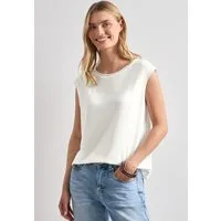 STREET ONE T-Shirt in Unifarbe