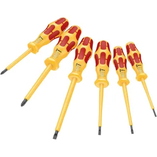 Wera 1060 i/1065 i/6 Schraubendrehersatz Kraftform VDE, 6-teilig - 05051576001