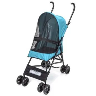 nobleza - Haustierwagen für Hunde & Katzen - Hundewagen blau