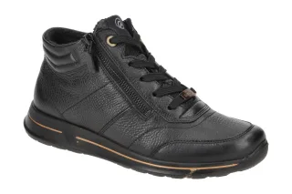 ara 12-24808 01 OSAKA 2.0 Damen Sneaker schwarz - sportliche Schn?r-Halbschuh...