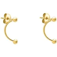 Liebeskind Berlin Paar Creolen Schmuck Geschenk Edelstahl Ohrringe The Berlin Style, Einhänger abnehmbar