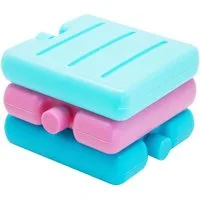 ToCi Kühlakku 3er Set Mini Kühlakkus kleine flache Kühl-Elemente Kühltasche Camping