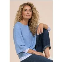 bianca Strickpullover RABEA in kuscheligem Feinstrick in Trendfarbe
