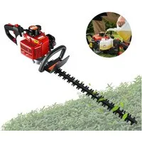 CONENTOOL Benzin-Heckenschere 22.5ccm, 60 cm Schwertlänge, für Hecken, Sträucher und Garten