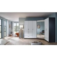 rauch Schrank-Set Kleiderschrank Schrank Garderobe Garderobenschrank Eckschrank HOMBURG, (Set), viel Stauraum, oberer Schubkasten mit Einteilung MADE IN GERMANY