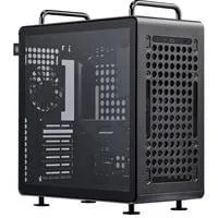 QUBE 540 Stardust Iron, Tower-Gehäuse schwarz, Tempered Glass