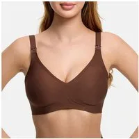 cfab Still-BH Comfort Still-BH ohne Bügel-Braun-2XL (1-tlg)