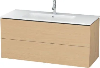 Duravit L-Cube Waschtischunterbau wandhängend Natur Eiche Matt 1220x481x550 mm - LC624303030 LC624303030