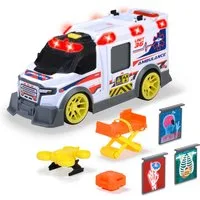 Dickie Toys Spielzeug-Krankenwagen Ambulance, mit Licht & Sound