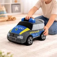 Sweety-Toys Kuscheltier Sweety Toys 13784 Polizeiauto Plüschtier – Kuscheltier 32 cm weich