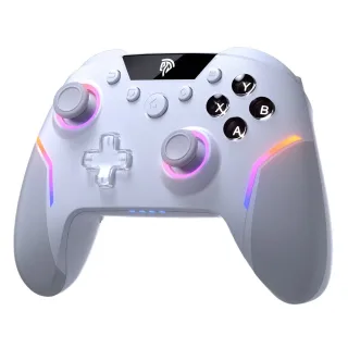 EasySMX ESM-X20 Wireless Gaming Controller Dual Hall Trigger 3-Mode Detachable Hall Joystick RGB Light 1000Hz Polling Ra