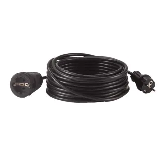 HEDI PVC-Verlängerungsleitung, schwarz, 3x1,5 - VK25P