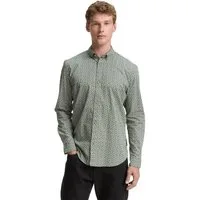 TOM TAILOR Denim Langarmhemd POPLIN mit Streifenmuster