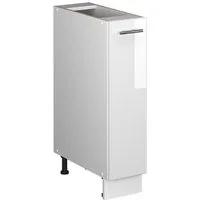 Vicco Apothekerschrank Fame-Line, Weiß Hochglanz/Weiß, 20 cm ohne Arbeitsplatte (1-St)