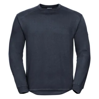 Russell Workwear Sweatshirt / Pullover, Rundhalsausschnitt (Marineblau)