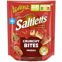 LORENZ Knabberei, Lorenz Saltletts Crunchy Bites Paprika Geschmack Packung 100g