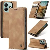 SmartUP Smartphone-Hülle für Xiaomi Redmi Note 14 5G Klapphülle Fliphülle Tasche Case Cover 6,67 Zoll, Integrierte Standfunktion, zwei Kartenfächer