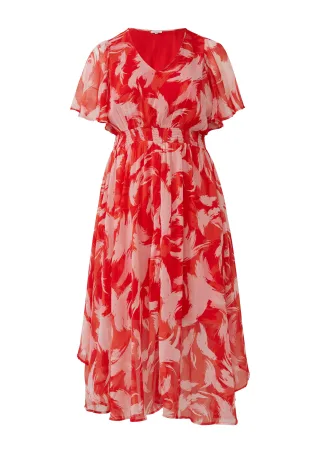 s.Oliver - Kleid rot - Gr. - 52