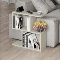 Decortie Beistelltisch Homemania, Modern Seite Ende Beistelltisch, Couchtisch, 60 x 19,5 x 60 cm