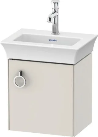 Duravit White Tulip Waschtischunterbau wandhängend Nordic Weiß Seidenmatt 384x298x410 mm - WT4250R39 WT4250R3939