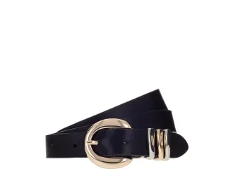 B.BELT - Valeria - 25 mm Ledergürtel schwarz - Gr. - 95