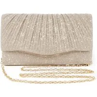 Zaewry Abendtasche Damen Clutch, Umschlag Clutch, elegante Handtasche, Braut Clutch geeignet für Hochzeiten, Partys und Bankette