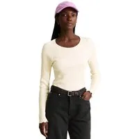 Marc O'Polo DENIM Langarmshirt aus Organic-Cotton-Stretch