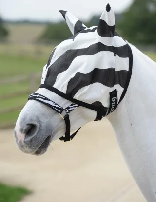 Fliegenmaske Buzz-Off Zebra