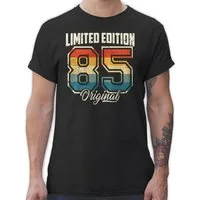 Shirtracer T-Shirt Limited Edition 1985 Original I Vierzigster Geburtstag I 40 Geburtstag 40. Geburtstag