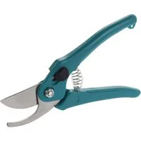 Progarden Gartenschere Blumenschere Rosenschere Grün 18 cm PP Griff, (Stück, 1-tlg., Packung), Blumenschere, Rosenschere, Astschere, Schere