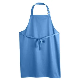 Dennys - Latzschürze, Recyceltes Polyester (Mittelblau)