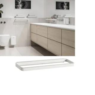 Zone Denmark RIM Handtuchhalter weiß 44x7,5cm zur Wandmontage für Badezimmer