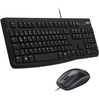 Logitech USB-Tastatur und Maus-Set – Präzises Arbeiten mit hohem Tippkomfort Tastatur- und Maus-Set
