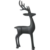 Villeroy & Boch Weihnachtsfigur Christmas Chic Hirsch schwarz 36cm