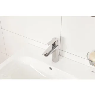Grohe QuickFix Start M-Size Waschtischarmatur 23455002 mit Ablaufgarnitur, chrom