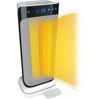 Brandson Heizlüfter Fernbedienung, energiesparend, leise, Oszillation, Keramik Heizung, 2000 W, Timer, Preisträger 2025, GS zertifiziert, Badezimmer Keramikheizlüfter