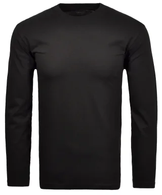 RAGMAN - Langarm-Shirt Rundhals schwarz - Gr. - XL