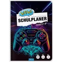 Trötsch Verlag Schülerkalender TRÖTSCH - Schulplaner WOW Gaming 26/27