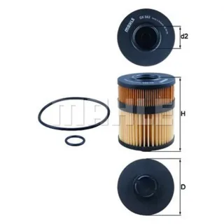 Mahle ?lfilter Opel Signum Vectra Renault Espace Vel Saab 9-5 3,0