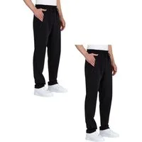 COMEOR Jogginghose Trainingshose Sporthose Herren Baumwollmischung (2-tlg) mit Reißverschluss