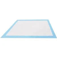 KOMFOTTEU Windeln Toilettenmatte (100-St), Welpen-Pee-Pads mit 6-Schichten-Aufbau