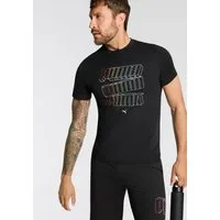 PUMA T-Shirt ESS LOGO LAB HOG TEE Regular Fit, Kurzarm, für sportlichen Look, Rundhalsausschnitt