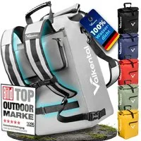 Valkental Fahrradtasche Gepäckträgertasche, Rucksack und Umhängetasche, 3in1 - wasserdicht & reflektierend 25 L
