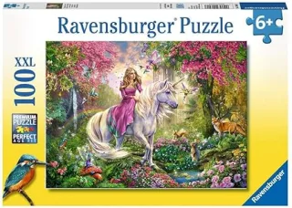 Ravensburger Kinderpuzzle 10641 - Magischer Ausritt [100 Teile]