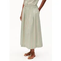 Armedangels Jerseyrock STRIPE Rock aus 100% Bio-Baumwolle (Regular Fit) Knöchellang