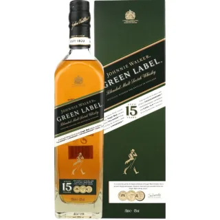 Johnnie Walker Green Label 15 Jahre Scotch Whisky 0,7 L 43% vol
